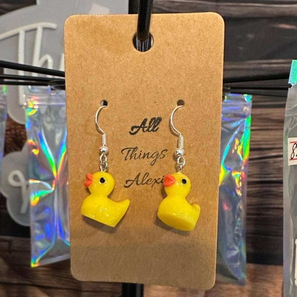 Duck Earrings